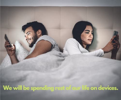 Image of StillerSafe Brand - POCO C51 | POCO C50 | POCO M4 5G | POCO M5 | POCO C31 | POCO C3 | POCO M3 | POCO M2 Tempered Glass - Zero Eye Strain Edge to Edge Full Screen Coverage with ALCS Eye Protection Light Grey Glass.