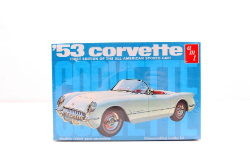 Kit de modelo plástico AMT 53 Corvette escala 1:25