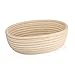 ORION Gärkörbchen aus Rattan | 24x18,5cm | Brotteig Gärkorb Brotform | Für ovales Brot