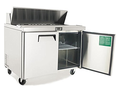 Atosa MSF 8303 Usa Msf8303 Stainless Steel Sandwich Prep Table 60 2-Door Refrigerator thumb #1