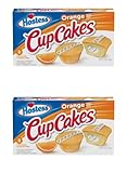 HOSTESS ORANGE CUPCAKES PACK OF 2 (16 TOTAL CUPCAKES)