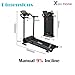 Foldable Treadmill XEO HOME Treadmills for Office Home Indoor Gym Cardio Workout Fitness Heavy Duty Space Saving Folding Best Running Walking & Jogging Machines LCD Water Bottle Holder & Pad Mobile