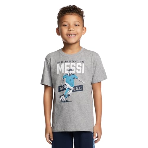 Boys Lifestyle Short Sleeve T-Shirt, Standard Fit Graphic Tee, Cotton Blend Fabric