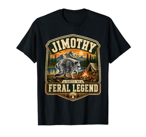 Jimothy Raccoon is My Spirit Animal Raccoon Meme Trash Panda T�V���c