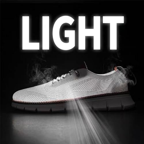 Summer Shoes for Men, Comfort Lightweight Breeze Shoes with Breathable Mesh Upper for Work, Travel & Everyday Walking4