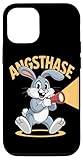 Lustiger Hase Kaninchen Humor Spruch Angst