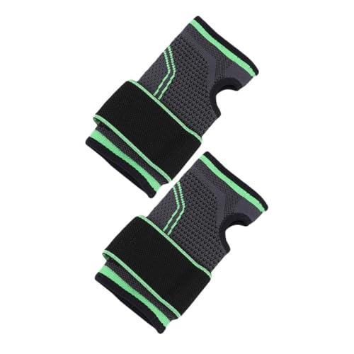 HOODANCOS 2Pcs Wrist Band for Sports Sprain Wrist Protector Cover Elastic Compression Wrist Support for Fitness Gym and Daily Use