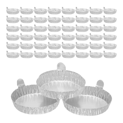 Plateaux de pesée en aluminium lisses pour manipuler les poudres sans perte