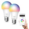TP-Link Tapo smarthome E27 gloeilamp, alexa gloeilampen, meerkleurige alexa smart lamp, alexa accessoires, compatibel…