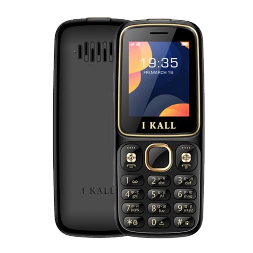 Image of IKALL K44 Multimedia Keypad Mobile (1.8 Inch, Magic Voice) (Dynamic Speaker, Vibration) (Black)