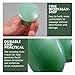 FOMIYES Jade Massager: Mushroom Gua Sha - 2Pcs Green Jade Quartz Mushroom Face Massage Rollers Stones Scraping Massage Tool for Men Women, Massager for Face, Eyes, Relieve Fine Lines and Wrinkles