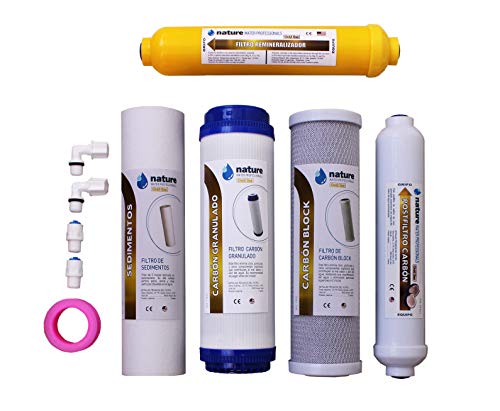 Nature Waterprofessionals Pack 5 Filtros Osmosis Inversa