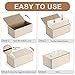 Tissue Box Cover, PU Leather Tissue Box Holder Rectangular Box Covers for Home/Office/Car Decoration 9.84
