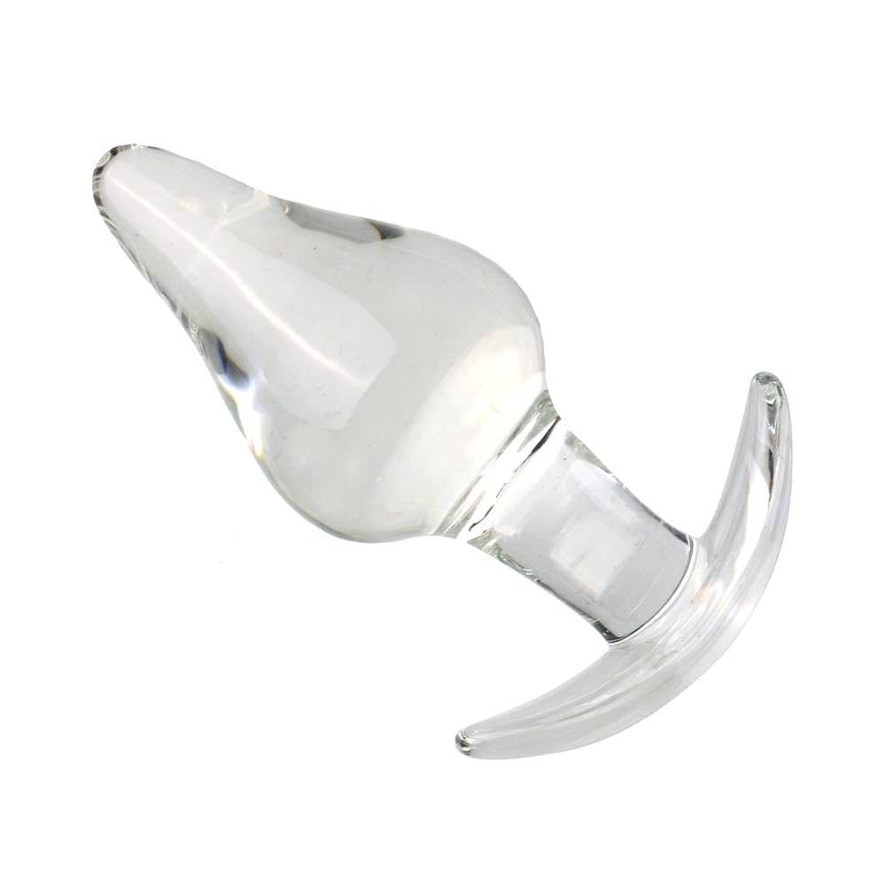 Large Butt Plug Crystal Glass Anal Plug Adult Sex Toy Prostate Massage Anal Trainer Bum Bomb Plug Anal