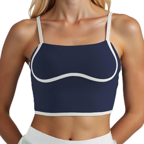 Débardeur d'entraînement pour femmes en maille douce, soutien-gorge de sport long XL vert clair