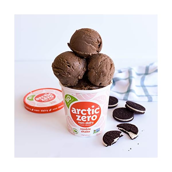 Arctic Zero, NonDairy Desserts, Cookie Shake, 16 oz (Frozen) Healthy
