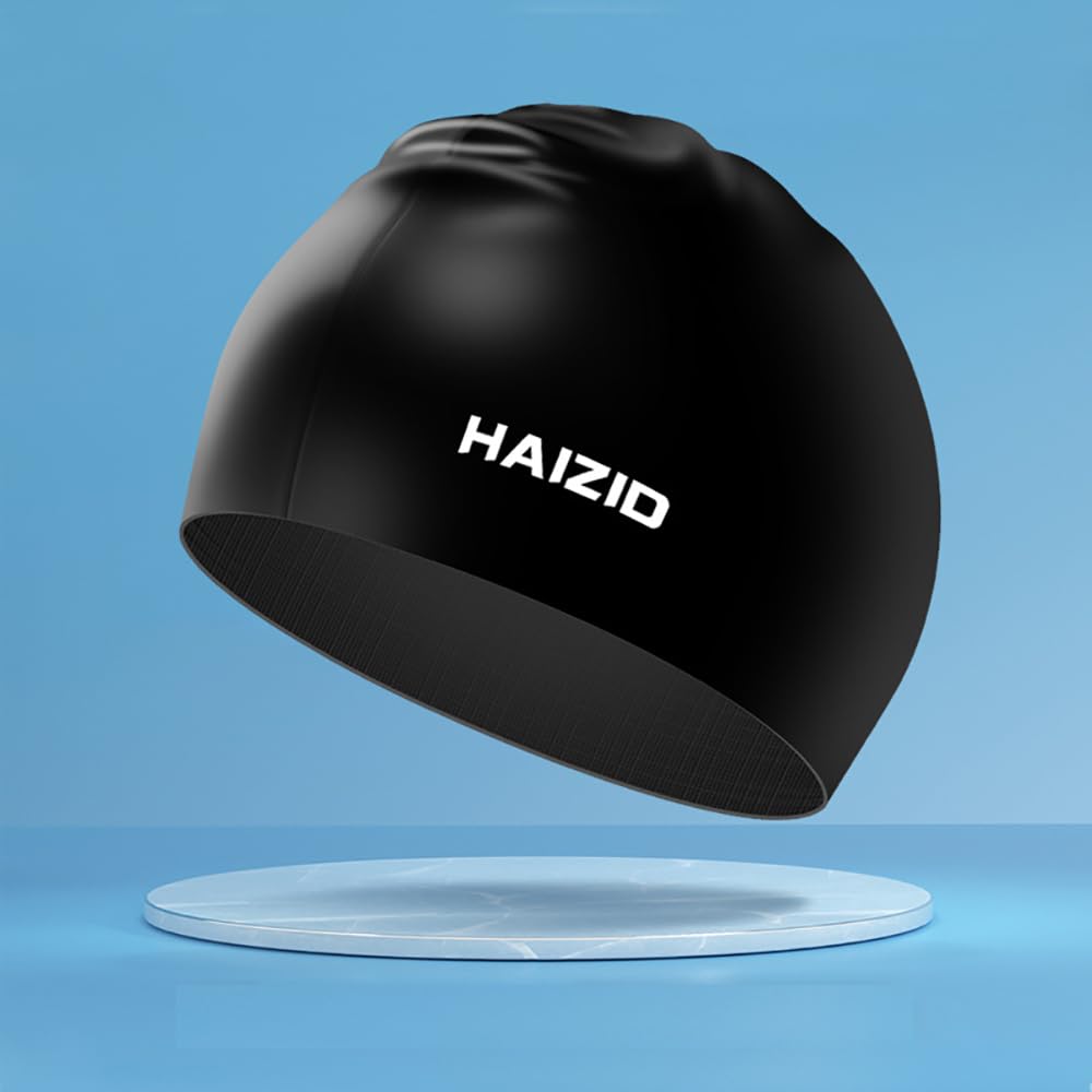 Bonnet De Bain Silicone Imperméable Antidérapant Pour Adulte Et Adolescent - Natation Piscine