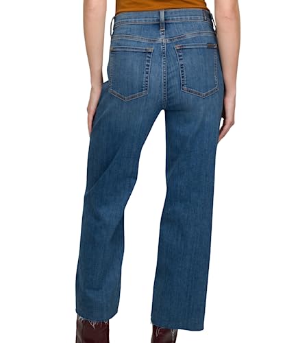 7 For All Mankind Women's Wide-Leg Crop Jeans in Alexa3