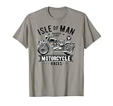 Isle of Man TT Races Vintage Motorcycle Retro Design T-Shirt