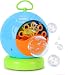 Bubble Machine - Bubble Machine for Kids with 3 Bottles of Bubble Solution and 2 Hand Bubble Wands - Durable and Portable Automatic 800+ Bubble Machine for Christmas, Parties, Wedding (Football Shape)