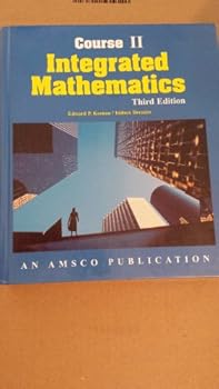 Hardcover Integrated Mathematics Course 2 Book