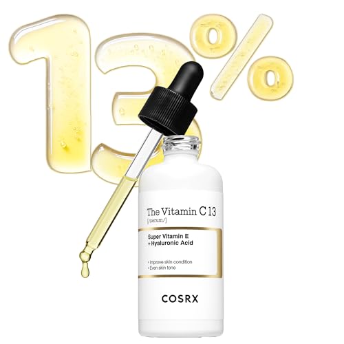 COSRX Pure Vitamin C 13% Serum (Renewal) with Vitamin E & Hyaluro...
