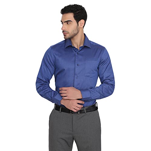 Image of blackberrys Structured Cotton Slim Men's Shirt