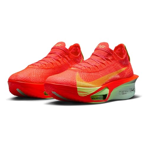 Nike Alphafly 3 Women's Road Racing Shoes (FD8315-600, Bright Crimson/Lime Blast/Mint Foam/Cave Purple)2