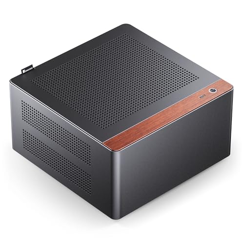 Jonsbo NV10 ITX Mini boîtier de bureau en alliage d'aluminium 3,3 mm Support 1U Flex Power Suppl 4.5L Volume Petit boîtier PC