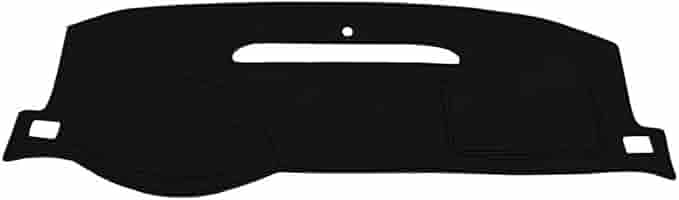 Masha Dashboardhoes Tesla Model 3/Y - Flanellen Dash Mat Zwart 2017-2023