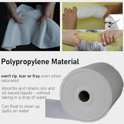 Tapis absorbant d'huile en polypropylène pour déversement industriel - 4