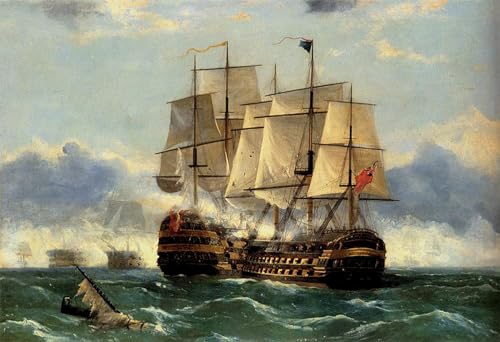 Tableaux sur toile le Trafalgar : Sublimez l'ambiance de votre bureau professionnel