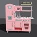 Imagen de KidKraft Cocina de Juguete Rosa Vintage de Madera para niños con teléfono de Juguete y Nevera Vintage