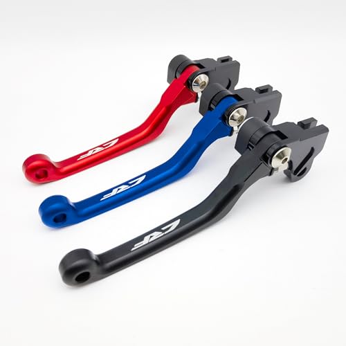 Image of Dirt Pivot Brake Clutch Levers Replacement for Honda CRF250L Rally CRF300L Rally 2021-2025 (Red Long Clutch)