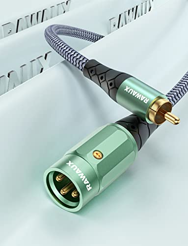 RAWAUX RCA to XLR Cable 2M - Image 2