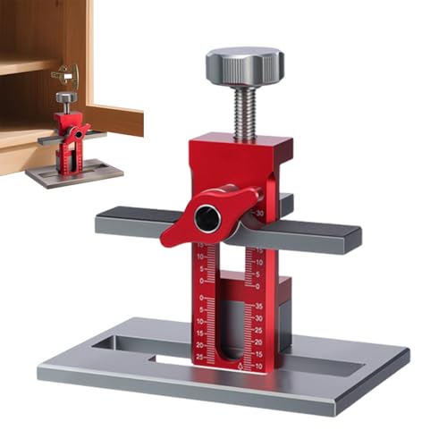 Weqizuerqi キャビネットドアインストーラーツール、引き出し取り付け器具 - 木工、大工、家具、引き出し、キャビネット、家庭用の正確なドア取り付け治具