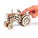 WOODEN.CITY 3D Wooden Tractor Puzzle - Model Tractor Kit for Adults - 164 Parts