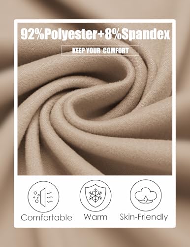 COOFANDY Mens Flannel Shirts Long Sleeve Thermal Button Down Shirt Shacket Lightweight Jacket2