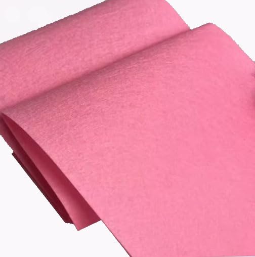 3 METROS DE TELA FIELTRO   Fieltro Suave de Color Liso Usos: Manualidades,Decoración y disfraces para Ropa, Accesorios, Patchwork   Ancho 90 cm  (ROSA)
