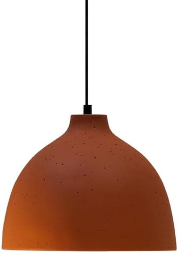 SYAXVOM Resin Lamp Lampshade,Nordic Minimalist Flush Mount Hanging Light,E27 Screw Single Head Ceiling Chandelier,Meeting Room Lounge Corridor Light Fixture Color : White/Grey11In/a