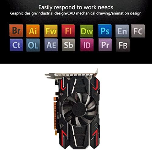 Tlilyy HD6770 PCIE X16 PCI-E 2.0 Discrete Graphics Card GPU 1GB GDDR5 128 Bit VGA Video Card for AMD Radeon HD6770