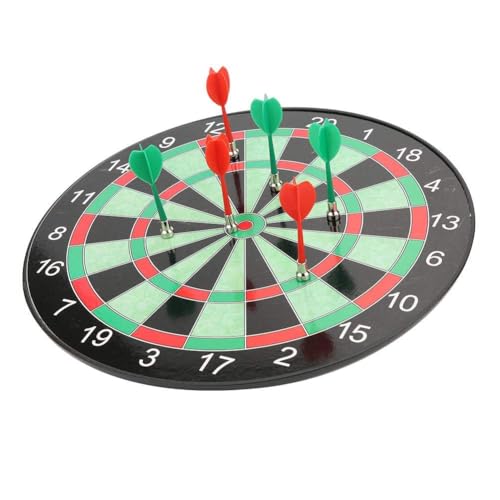 Image of Mini Steps Premium Magnetic Dartboard for Kids - 15-Inch Dart Game Set with 4 Darts, Indoor & Outdoor Fun for Boys & Girls