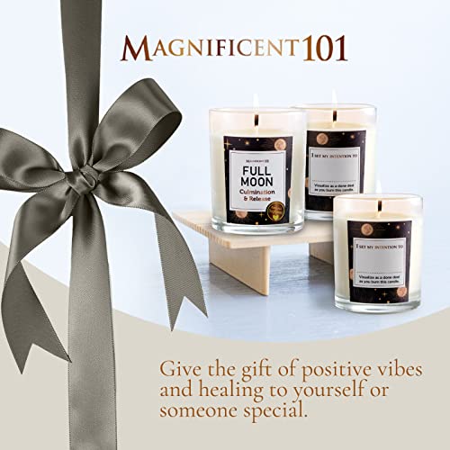Magnificent 101 Full Moon Set Of 3 Candles #TOP5