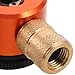 HOLIDYOYO Nitrogen Regulator Hvac Pressure Valve Switch Nitrogen Purge Tool Brass Control Valve for Rv Accessories and Brazing Applications