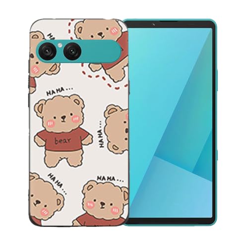 CongJiaLingXi �ی�J�o�[�K�p �� Sony Xperia 10 VIII �X�}�z�P�[�X, LLM48 | �_��Ȓ����^�V���J�Q��TPU�h�U�ی�g�уP�[�X�t���L�V�u���o���p�[�P�[�X, 6.1 �C���`
