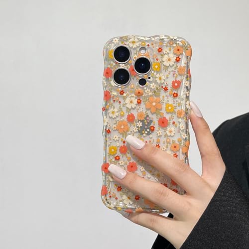 Coque iPhone Air antichoc et transparente motif fleur contre les chutes