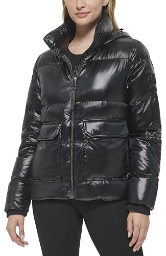 KARL LAGERFELD Paris Women's Full Length Puffer Jacket2