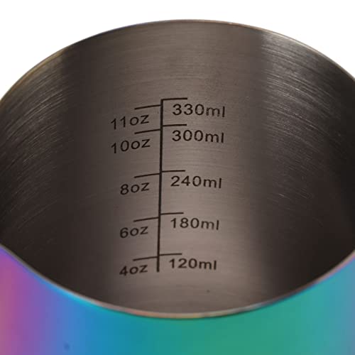 Jarro para espuma de leite Copo a vapor para espuma de leite Latte Jarro para espuma de leite Jarro