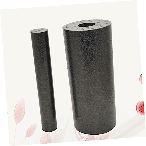 Abaodam 2 Sets Yoga Column Massage Shaft Gymnastics Muscle Fitness Foam Roller Massage Yoga Massagers para espalda Negro miniatura 5