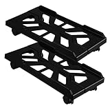 Construction robuste : fabriqué avec une structure solide, le support de boîtier PC offre une excellente stabilité et peut maintenir votre boîtier d'ordinateur en toute sécurité, support d'ordinateur de bureau, bureau debout pour ordinateur portable mobile